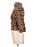 Btween 100% Polyester Animal Print Brown Turtleneck Sweater Size 10 - photo 5