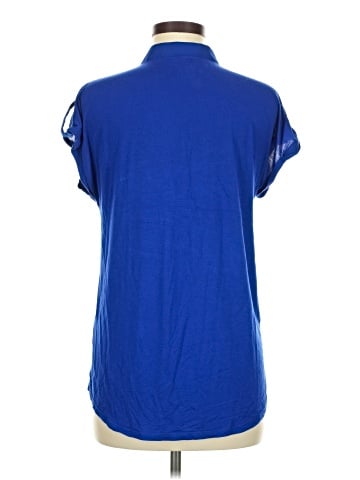 Cable & Gauge Short Sleeve Blouse (view 2)