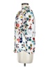 Love Moschino 100% Polyester Floral White 3/4 Sleeve Blouse Size 6 - photo 5