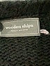 Wooden Ships Black Pullover Sweater Size S - photo 7