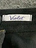 Violet Solid Black Casual Skirt Size M - photo 4