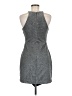 Express Metallic Silver Cocktail Dress Size 6 - photo 2