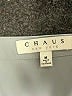 Chaus 100% Polyester Gray 3/4 Sleeve Blouse Size M - photo 7