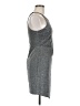 Express Metallic Silver Cocktail Dress Size 6 - photo 4