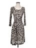 Anatomie Animal Print Brown Casual Dress Size S - photo 1