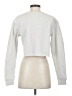 Fashion White Sweatshirt Size S - photo 2