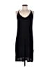 Soft Surroundings 100% Polyester Solid Black Casual Dress Size M - photo 1
