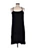 Soft Surroundings 100% Polyester Solid Black Casual Dress Size M - photo 2