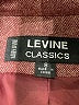 Larry Levine Tweed Burgundy Blazer Size 8 - photo 6