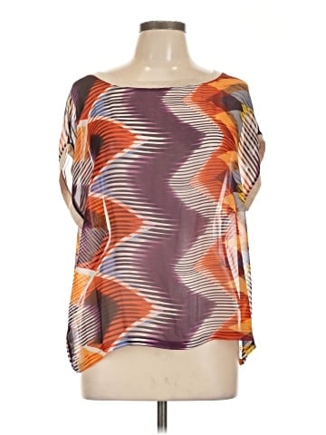 Language 3/4 Sleeve Blouse (view 1)