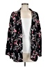Ann Taylor LOFT 100% Viscose Black Kimono Size Med - Lg - photo 1