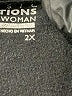 Basic Editions 100% Cotton Black Short Sleeve Blouse Size 2X - photo 8