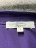 Beacon 100% Polyester Purple Sleeveless Blouse Size L - photo 7