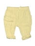 Unbranded 100% Cotton Yellow Cargo Pants Size 0-3 mo - photo 1