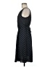 Ann Taylor 100% Polyester Chevron-herringbone Black Casual Dress Size 6 (petite) - photo 5