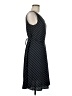 Ann Taylor 100% Polyester Chevron-herringbone Black Casual Dress Size 6 (petite) - photo 4