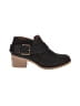 Qupid Black Ankle Boots Size 6 1/2 - photo 1