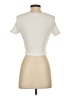 Zara Ivory Short Sleeve Turtleneck Size S - photo 2