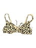 Talula Animal Print Gold Swimsuit Top Size M - photo 1