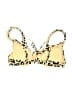 Talula Animal Print Gold Swimsuit Top Size M - photo 2