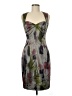 Jay Godfrey Graphic Gray Cocktail Dress Size 6 - photo 1