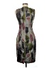 Jay Godfrey Graphic Gray Cocktail Dress Size 6 - photo 2