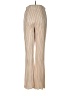 Isalis 100% Polyester Stripes Tan Dress Pants Size M - photo 2