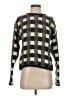 KITTY HAWK by VIVIAN WANG Checkered-gingham Black Pullover Sweater Size S - photo 1