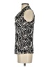 Alfani Silver Sleeveless Blouse Size S - photo 5