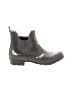 Joules Gray Brown Rain Boots Size 6 - photo 1