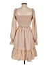 Unbranded 100% Polyester Tan Casual Dress Size 4 - photo 2
