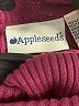Appleseeds Burgundy Turtleneck Sweater Size L - photo 7