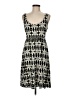 Kenar Graphic Black Ivory Casual Dress Size M - photo 1