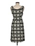 Kenar Graphic Black Ivory Casual Dress Size M - photo 2