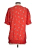 Hailey & Co. 100% Polyester Red Short Sleeve Blouse Size S - photo 2