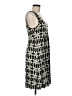Kenar Graphic Black Ivory Casual Dress Size M - photo 4