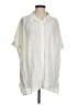 Lane Bryant Ivory Short Sleeve Blouse Size 26 waist - photo 1