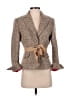 J.Crew Tweed Brown Wool Blazer Size 6 - photo 1
