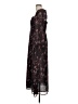 o.p.t 100% Polyester Floral Black Cocktail Dress Size M - photo 5