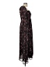 o.p.t 100% Polyester Floral Black Cocktail Dress Size M - photo 4