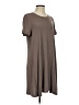 BCBGMAXAZRIA Brown Short Sleeve Turtleneck Size S - photo 2
