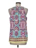 Rose + Olive Purple Sleeveless Blouse Size M - photo 2