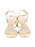 Nina Ivory Gold Sandals Size 9 - photo 2