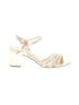 Nina Ivory Gold Sandals Size 9 - photo 1