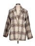 Vigoss 100% Polyester Plaid Ivory Blazer Size L - photo 1