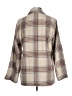 Vigoss 100% Polyester Plaid Ivory Blazer Size L - photo 2