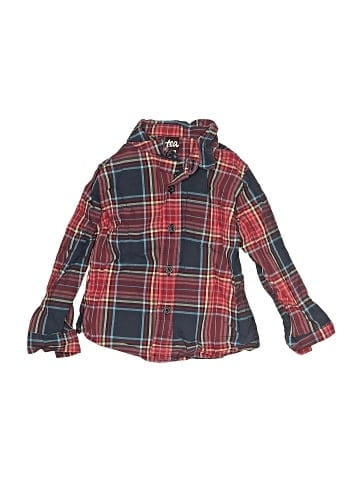 Tea Long Sleeve Button-Down Shirt (view 1)