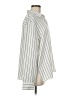 Assorted Brands Stripes Ivory Long Sleeve Blouse Size M - photo 4