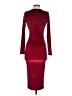 Assorted Brands Burgundy Cocktail Dress Size S - photo 2