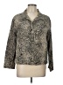 Chico's Design Animal Print Gold Jacket Size Lg (2) - photo 1